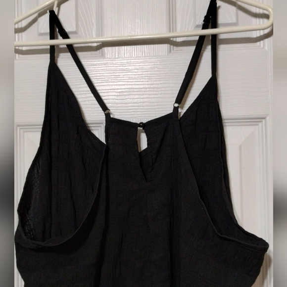 Size 3XL Black Spaghetti-Strap Romper - Picture 6 of 9